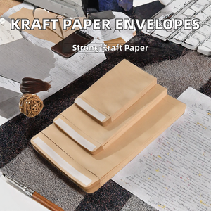 Multiple Sizes Ordinary Paper Wallet <b>Envelope</b> <b>Money</b> Cash <b>Envelopes</b> with Custom Logo Digital Printing for Business Letters - Product Image 2