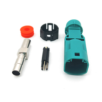 IP67 universel 4 broches droit étanche scellé Fakra HSD Z Code connecteur de câble mâle