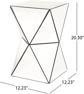 Vente en gros de nouveautés, table <span class=keywords><strong>console</strong></span> de <span class=keywords><strong>couloir</strong></span> polygone de luxe avec miroir, meubles de chambre - Product Image 4