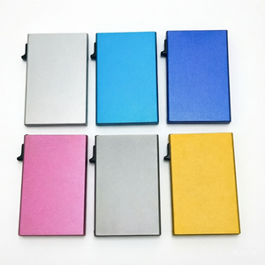 Portacarte di Credito Pop-up Anti-RFID Personalizzato di Lusso, <span class=keywords><strong>Portafoglio</strong></span> in Metallo per Uomo, <span class=keywords><strong>Porta</strong></span> Carte Bancarie in Alluminio, <span class=keywords><strong>Portafoglio</strong></span> Sottile e Intelligente - Product Image 3