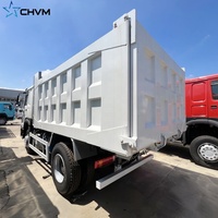 Sinotruk Howo 15 tonnes utilisé camion à benne basculante diesel résistant 4x2 371hp 6 pneu bon prix en vente