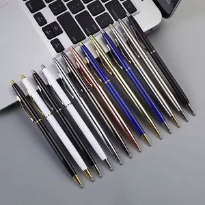 Premium Cross Metal Ballpoint <b>Pen</b> 2025 New Design Twist Action Slim Custom Logo Corporate Gift Supplier - Product Image 1