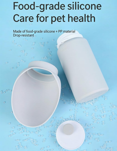 Botella de Agua Portátil para Perros, Ecológica, de Silicona, para Caminar, Hacer Senderismo y Actividades al Aire Libre - Product Image 3