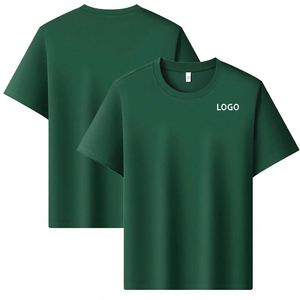 เสื้อยืดผู้ชายผ้าโพลีเอสเตอร์คอตตอนไลโอเซลล์พิมพ์ลายคุณภาพสูง ระบายอากาศได้ดี เหมาะสำหรับออกกำลังกาย วิ่ง และใส่ได้ทั้งชายและหญิง - Product Image 3