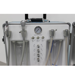 GINEE MEDICAL <span class=keywords><strong>2026</strong></span> Neueste Tragbare Zahnarztstuhl-Einheit mit Luftkompressor und Absaugsystem für Mobile Kliniken - Product Image 1