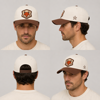 Casquette de baseball rétro 6 panneaux en polyester/coton vintage pour la collection streetwear premium limitée – Style sportif et mode