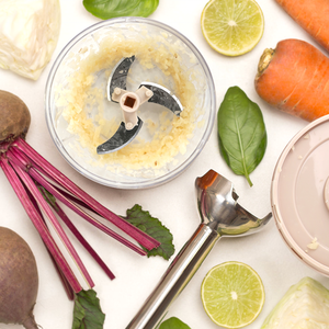 Gloway tiện ích nhà bếp tay kéo tỏi thực phẩm nghiền nghiền công cụ Hướng dẫn sử dụng bé xử lý thực phẩm rau Chopper thịt thực phẩm Chopper - Product Image 4