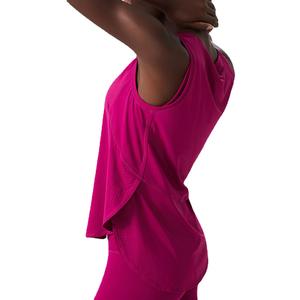 Camiseta sin Mangas Aoyema Laicra con Logotipo Personalizado, Camiseta Deportiva de Alta Calidad para Gimnasio, Fitness y Entrenamiento para Mujer, Ropa Deportiva Activa - Product Image 4