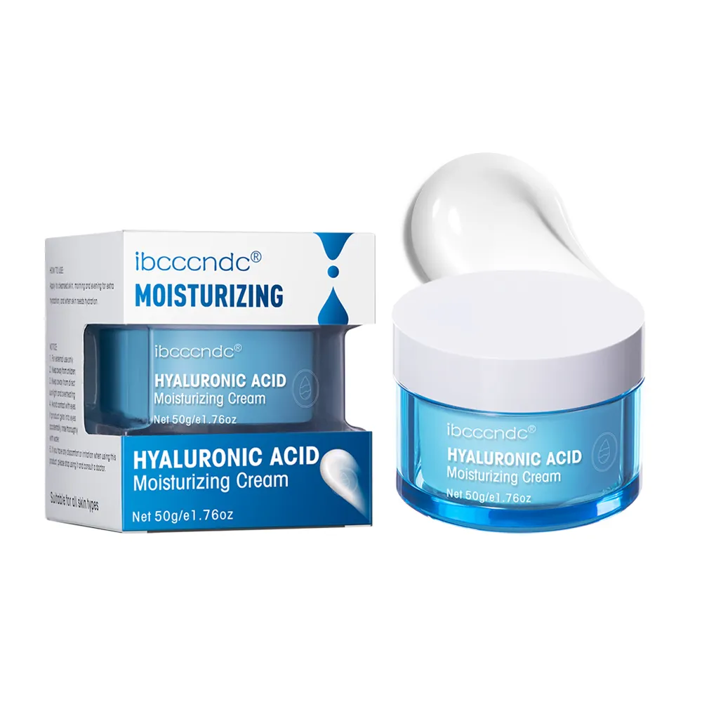 Pasokan grosir Hydro Boost asam Hyaluronic air hidrasi Gel-pelembab wajah untuk kulit kering bebas minyak Non-Comedogen