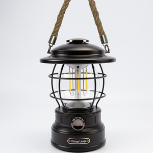 Ngoài trời Đi Bộ Đường Dài cắm trại cổ điển không thấm nước Lều di động ngoài trời cắm trại mây Đèn treo đèn năng lượng mặt trời đèn lồng - Product Image 5