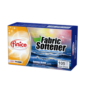 Hojas Suavizantes de Tela Desechables Sólidas Biodegradables y Ecológicas de la Serie Premium de Finice, con Fragancia Floral para Ropa y Lavandería - Product Image 5