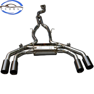 <span class=keywords><strong>Échappement</strong></span> Valvetronic <span class=keywords><strong>pour</strong></span> BMW X3m X4m F96 F97 Système d'<span class=keywords><strong>échappement</strong></span> Catback à <span class=keywords><strong>tube</strong></span> unique de 3,5 pouces en acier inoxydable avec embout et silencieux à valve - Product Image 2