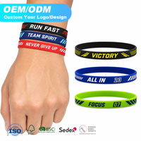 Pulseras de Goma Personalizadas con su Propio Logotipo, Ecológicas y Resistentes a la Deformación