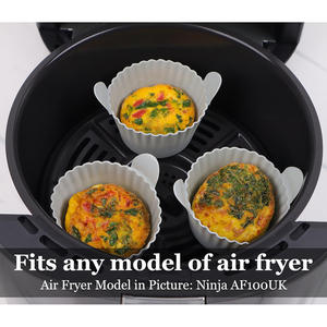 Factory Customize <b>Silicone</b> Food-grade Air Fryer Egg Mould Large Muffin Cases Cup for Air Fryer <b>Baking</b> Cake Tools - Product Image 4