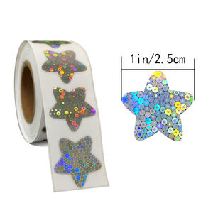 Rouleau d'autocollants personnalisés thermosensibles en vinyle adhésif de couleurs mélangées avec découpe pour étiquettes d'expédition de petites entreprises - Product Image 5