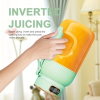 1200ml 10-blads roestvrijstalen automatische blender met multifunctioneel LED-display, draadloos oplaadbaar ontwerp, voor fruit en groenten
