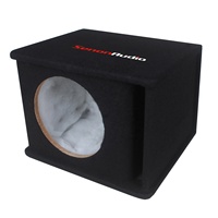 5/8 pouces MDF vide 10 pouces et 12 pouces boîtier de basse en bois portable boîtier de Subwoofer de voiture boîte de haut-parleur de voiture unique