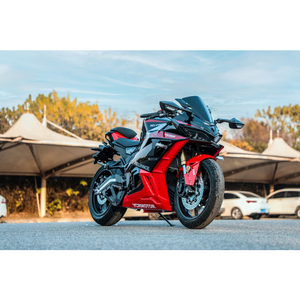 Moto Elettrica Sportiva Cinese Economica a Grandezza Naturale con Motore da 10kW, Sistema di Raffreddamento a Catena Centrale - Product Image 5