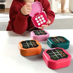 Jeu de société électronique pour enfants, jouets amusants pour la famille, stratégie, matériau ABS, jouets éducatifs pour enfants, unisexe, jeu de dames électronique XO - Product Image 1