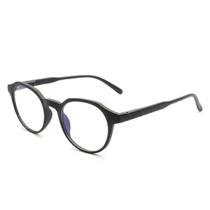 도매 핫 세일 새로운 패션 TR90 남녀 불규칙한 안티 블루 라이트 차단 안경 컴퓨터 블루 라이트 안경 프레임