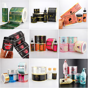 Дизайн логотипа для косметического бренда, этикетки с золотым тиснением, виниловые наклейки, печать на бумаге, упаковочные этикетки для средств по уходу за кожей - Product Image 3