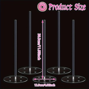 Menara berdiri donat akrilik untuk pesta suguhan ulang tahun pernikahan - Product Image 4