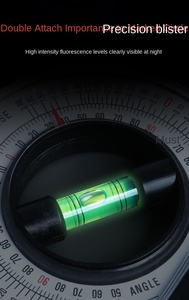 Inclinomètre magnétique intelligent pour la maison, niveau à bulle, rapporteur d'angle, détecteur de pente, jauge de niveau - Product Image 3