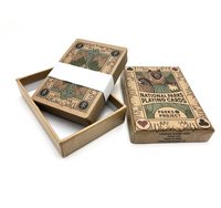 Cartes à jouer personnalisées de haute qualité avec boîte étanche, impression de cartes à jouer de Poker