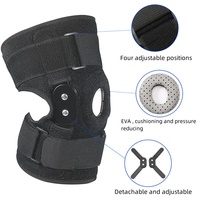 Support de plaque d'acier d'escalade EVA en néoprène médical réglable Protection professionnelle de genouillère pour l'escalade de printemps