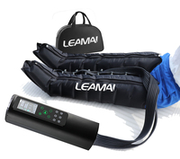Système de récupération par compression d'air séquentiel, bottes de compression professionnelles pour les jambes entières, pour les athlètes, les coureurs, la relaxation musculaire en salle de sport