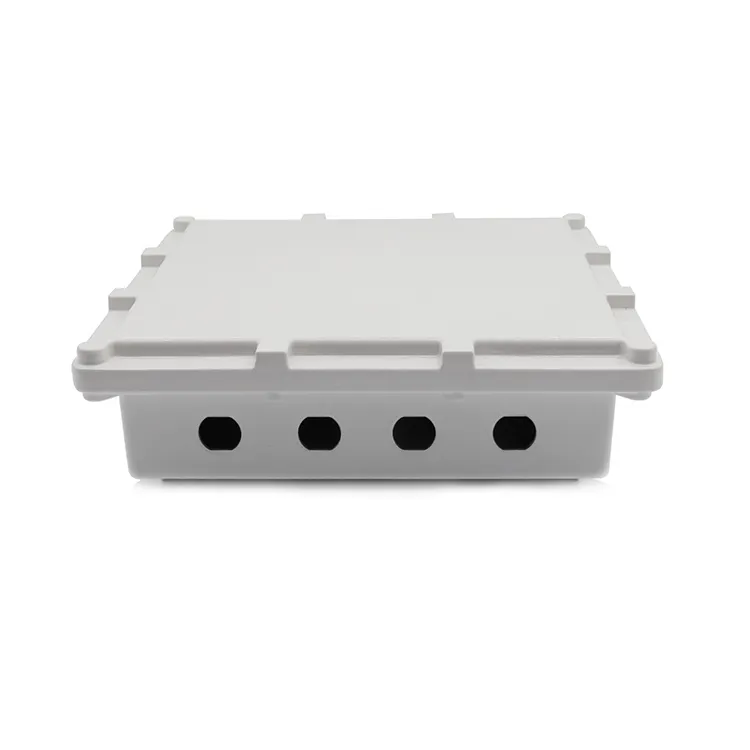 Custom Die Cast Aluminum Outdoor MIMO Access Point 4G LTE Shell WIFI LAN Enclosure For Wireless Bridge