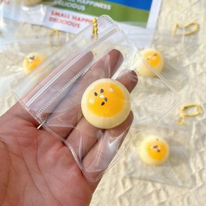 Onr Mini Steamed Bun Squeeze <b>Toy</b>-Silicone & TPE Material Stress-Relief Gadget with Transparent Packaging for Students - Product Image 4
