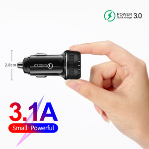 Cargador de Coche de Alta Calidad 2025 con Forma de Neumático, Doble Puerto USB, Carga Rápida QC3.0 para Teléfonos Móviles Apple, Samsung, Huawei, LG, HTC, Xiaomi - Product Image 6