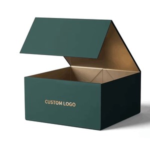 Luxus Custom Logo Print Faltbarer Magnet Hart Starre Karton Verpackungs box Neues Design für Kleidung Schuhe aus Wellpappe - Product Image 1