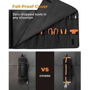 Wholesale Portable Multifunctional Electrician Hardware <b>Tool</b> <b>Bag</b> Portable Car Maintenance <b>Tool</b> Kit Storage <b>Bag</b> Roll Top <b>Tool</b> <b>Bag</b> - Product Image 3