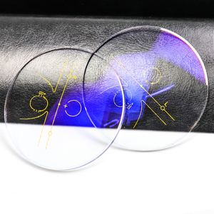 1.56 chỉ số thoải mái multifocal hành lang rộng 12 + 4 mét Tiến Bộ mắt ống kính màu xanh khối ống kính - Product Image 2