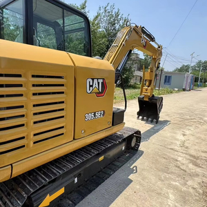 Excavatrice d'occasion Cat305.5E2 5,5 tonnes Caterpillar, mini-excavatrice hydraulique sur chenilles d'occasion Cat305.5E Cat306E, petite pelle 5 tonnes 5,5 tonnes - Product Image 1