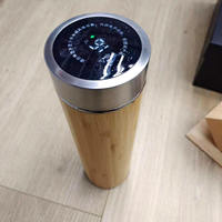 Productos únicos para vender en línea Nuevo estilo Promoción de precio ultra bajo Juego de regalo de Taza Termo de bambú Juego de regalo 6 en 1 Juego de regalo de negocios