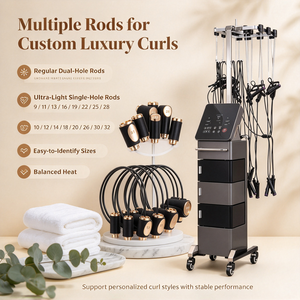 Máquina Inteligente para Permanente de Cabello con Rodillos de 40/60/80 Orificios, Dispositivo de Rizado a Temperatura Constante para Salón de Belleza - Product Image 5