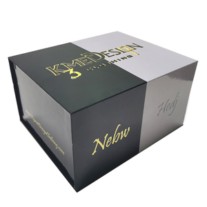 Eco-Friendly Custom Magnetic Gift Packaging Box UV Rigid Boxes with Logo Recycled Materials for Product Packaging - Product Image 1