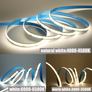 Tira de LED COB, Fabricante Tuya, 12 Voltios, 5m, Flexible, 5v, Blanco Cálido, para Retroiluminación de TV, 12v Inteligente, 24v, Tira de Luz LED COB - Product Image 2