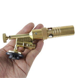 <span class=keywords><strong>Chalumeau</strong></span> à gaz butane <span class=keywords><strong>professionnel</strong></span> en laiton, torche <span class=keywords><strong>de</strong></span> cuisson à flamme réglable pour chef, soudage, barbecue, camping - Product Image 4