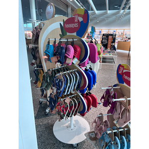 Kim loại cửa hàng giày dép hiển thị giá <span class=keywords><strong>Flip</strong></span>-<span class=keywords><strong>flops</strong></span> treo dép hiển thị đứng cho cửa hàng - Product Image 3