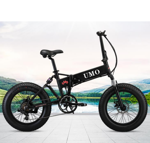 Bicicleta de Montaña eléctrica plegable de 20 pulgadas, velocidad rápida <span class=keywords><strong>2021</strong></span>, 48v, 10ah, 500w/750w/1000w, 500w, para playa, Cruiser - Product Image 1