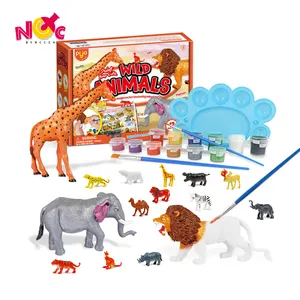 Oem Stam Speelgoed Leverancier Kinderen Tekenen Kunst En Ambachtelijke Set Diy Ander Educatief Speelgoed Dieren Model Schilderij Kit