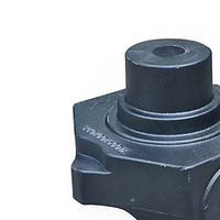Service de fonderie OEM en fonte ductile grise avec usinage CNC sur mesure selon plans pour pièces industrielles, comprenant des brides usinées CNC hydrauliques