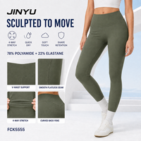 Leggings et pantalons de yoga pour femmes, taille haute, taille en V, avec étrier arrière, couleur olive, non toxiques, en stock local à Perth, Australie, vente en gros, offre spéciale