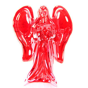 ハロウィーンの天使刻まれた赤いクリスタル - Product Image 6