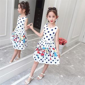 Robes décontractées pour petites filles de 6 ans, style coréen, mode streetwear, été, fleurs, ange, princesse, sport, pour les fêtes - Product Image 4