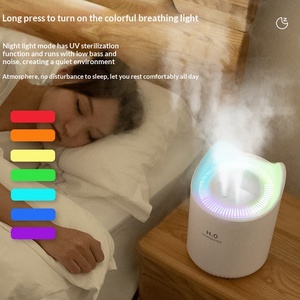 Wholesale USB Power Supply Plastic Silent <b>Humidifier</b> with Aromatherapy Function 1.0-2.5L Capacity for Home Use - Product Image 4